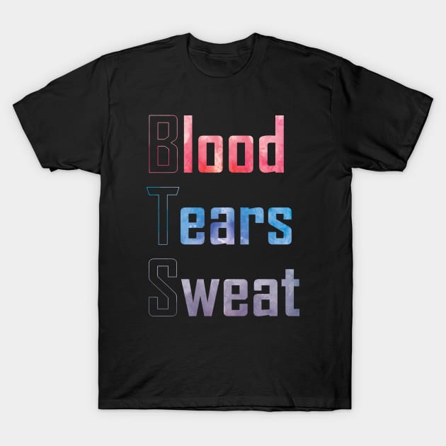 BTS - Blood, Sweat and Tears (watercolours) | Army | Kpop T-Shirt by Vane22april